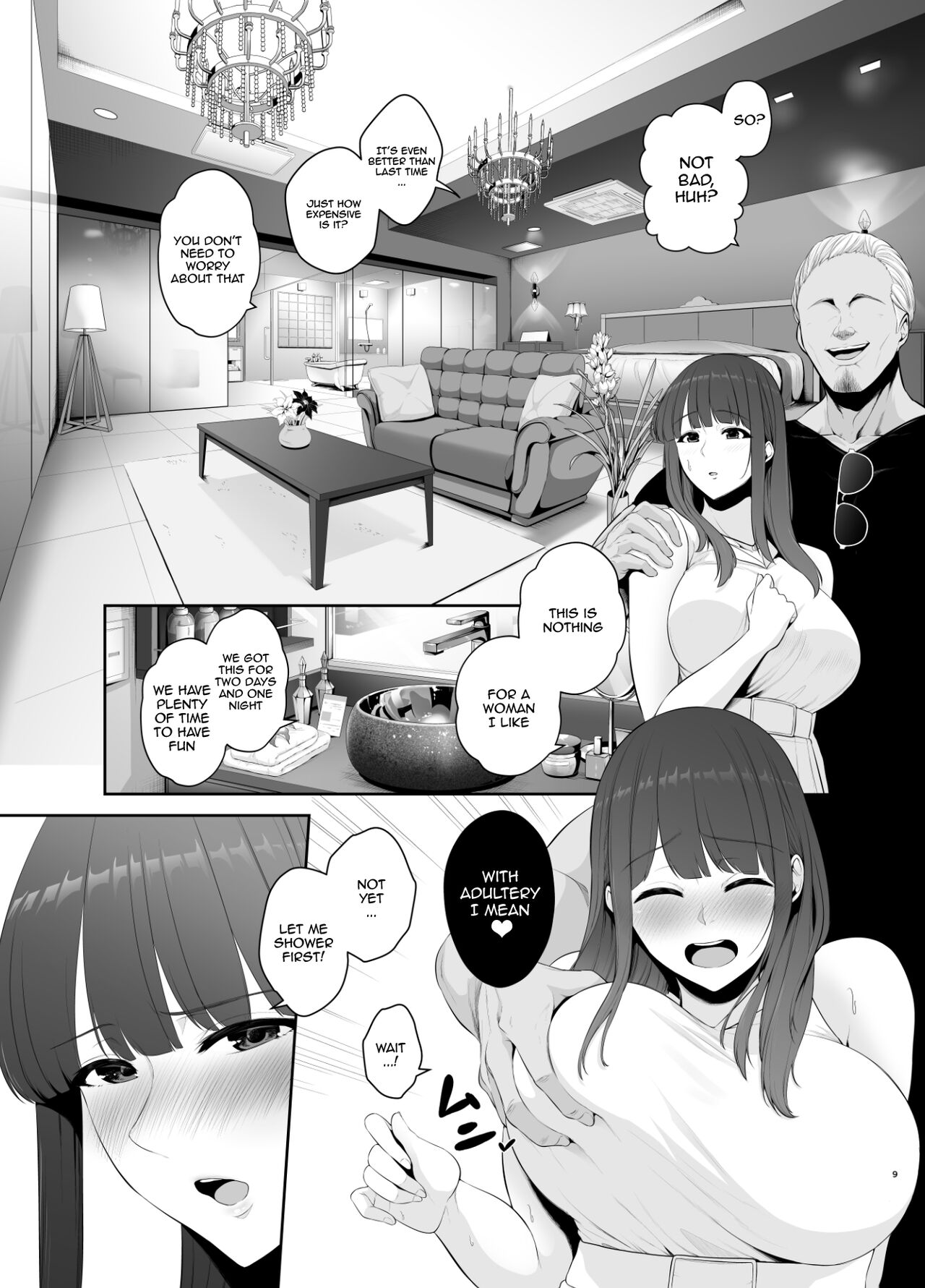 Akuheki -Yuuki Shunka Nakadashi Furin Ippaku Futsuka | Bad Habit - Yuuki Shunka's 2-day and 1-night Creampie Cheating Trip page 10 full