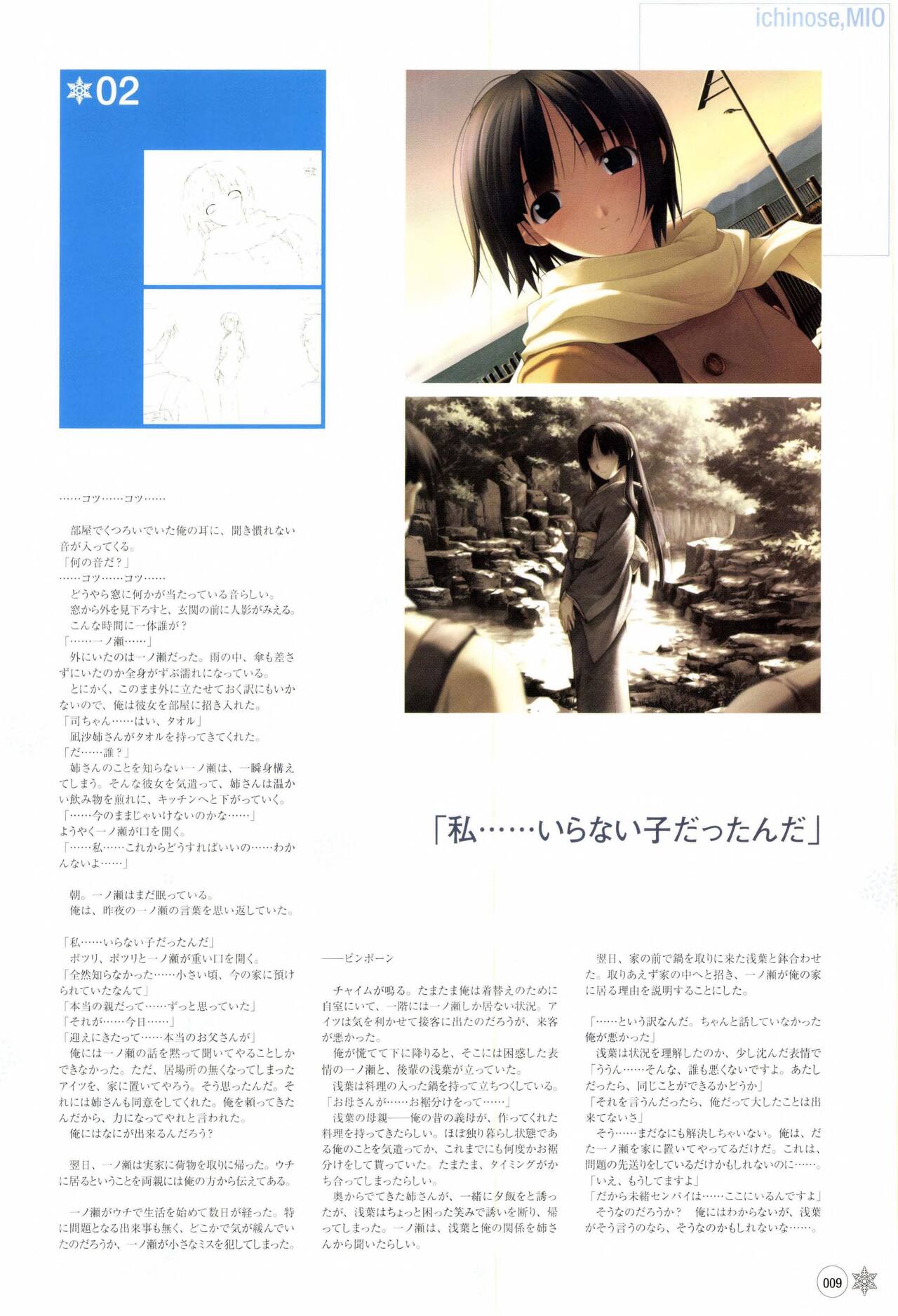 White Breath ~With Faint Hope~ Official Fanbook page 10 full