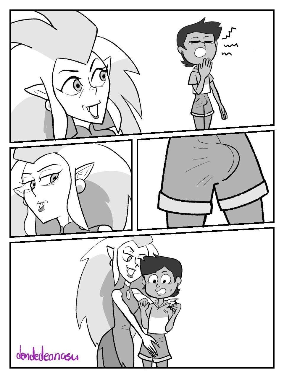 Futa Luz: Good Morning in the Owl House page 1 full