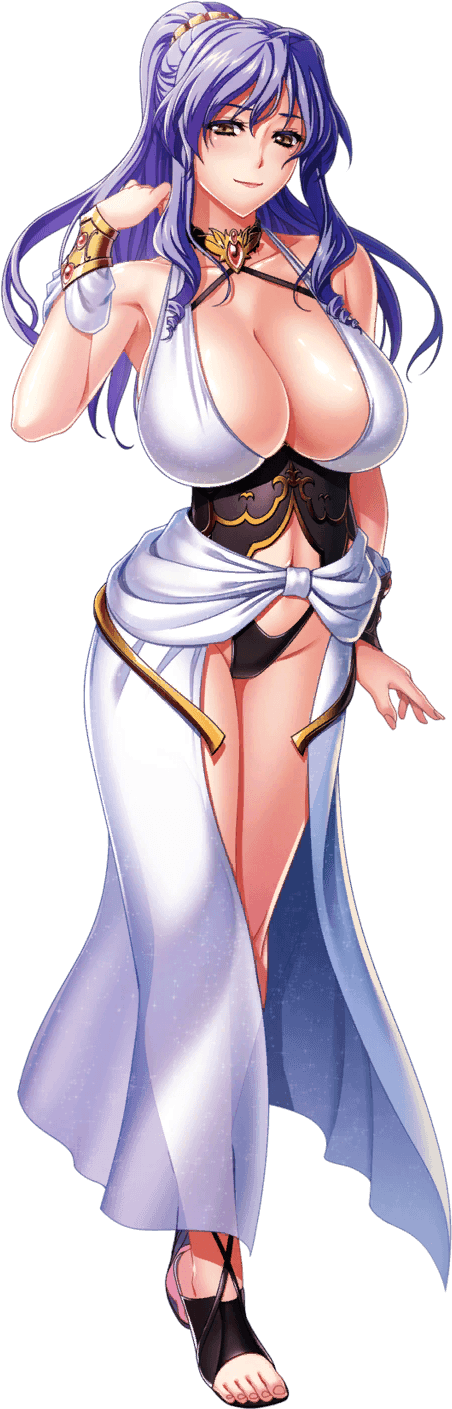 Big Breast Fantasy Burst Character Art page 1 full