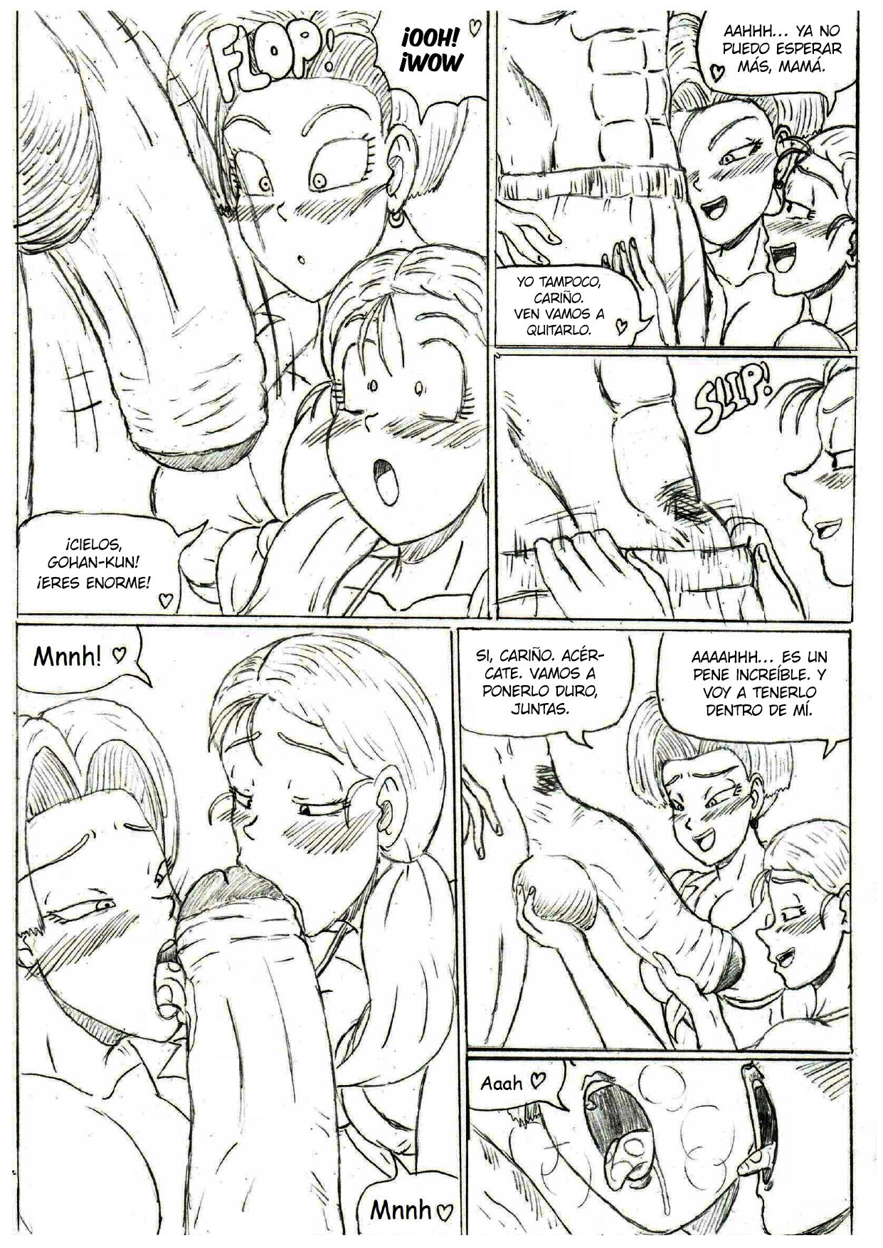 Dragon Ball NTR 9 - Daughter's First Time page 4 full