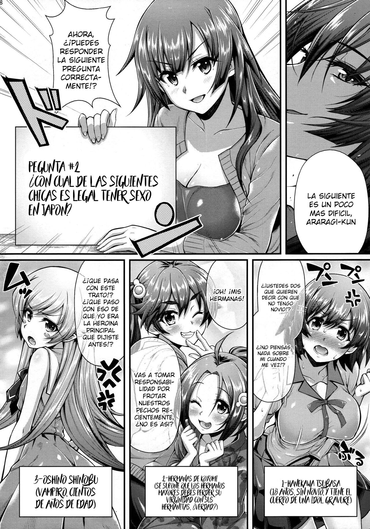 Pachimonogatari Part 12: Koyomi Reform page 7 full