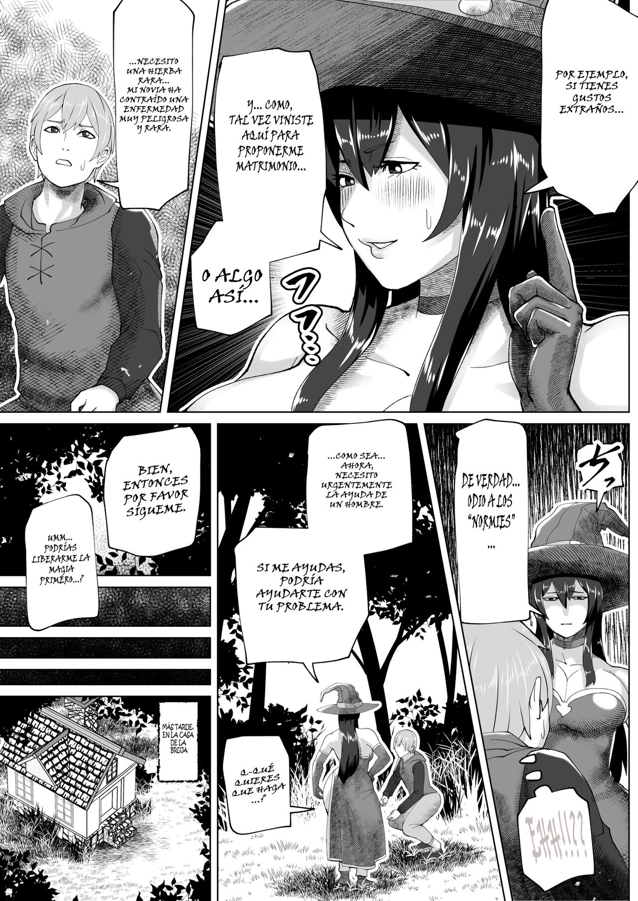 Futanari Majo no Mori page 5 full