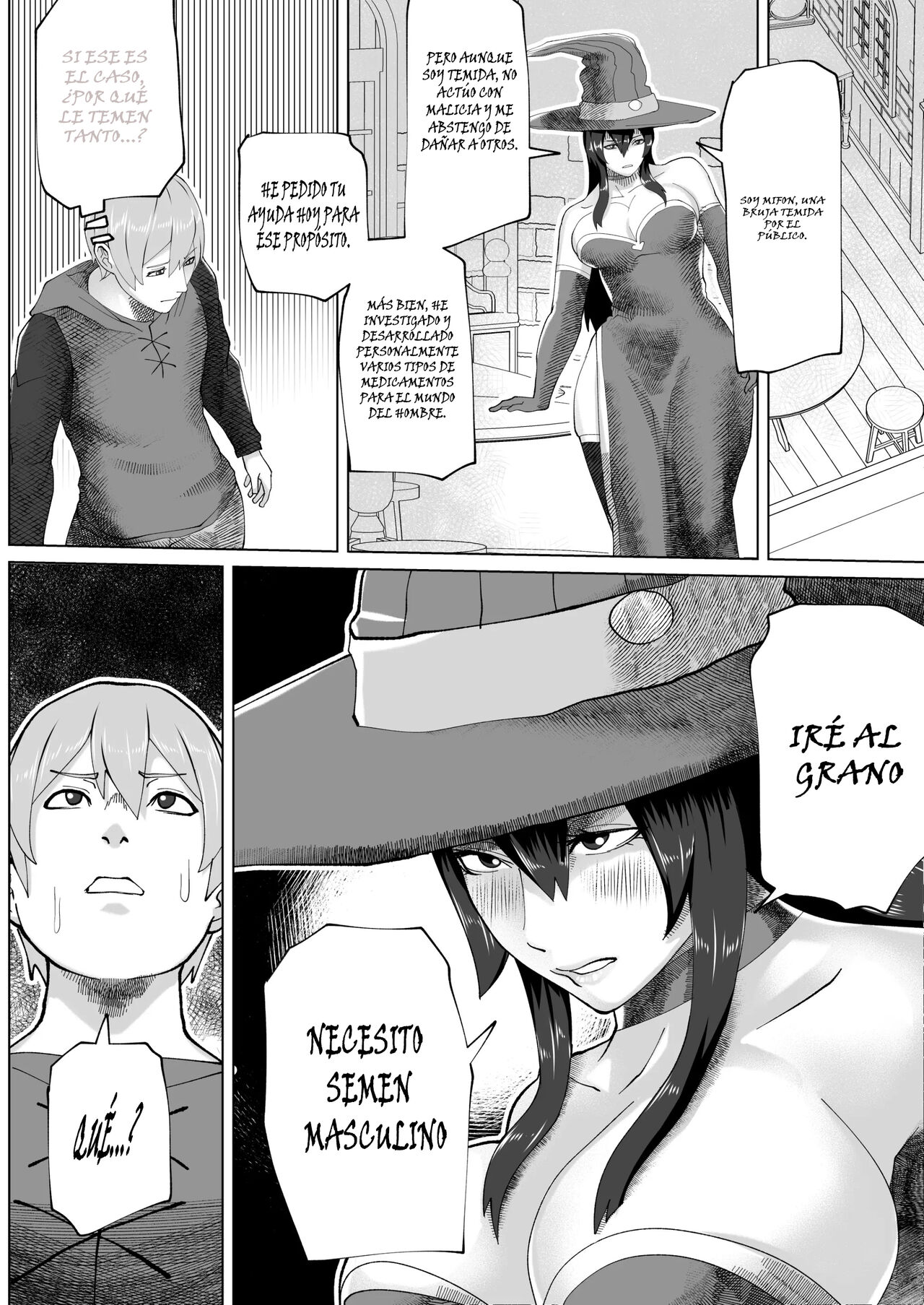 Futanari Majo no Mori page 6 full