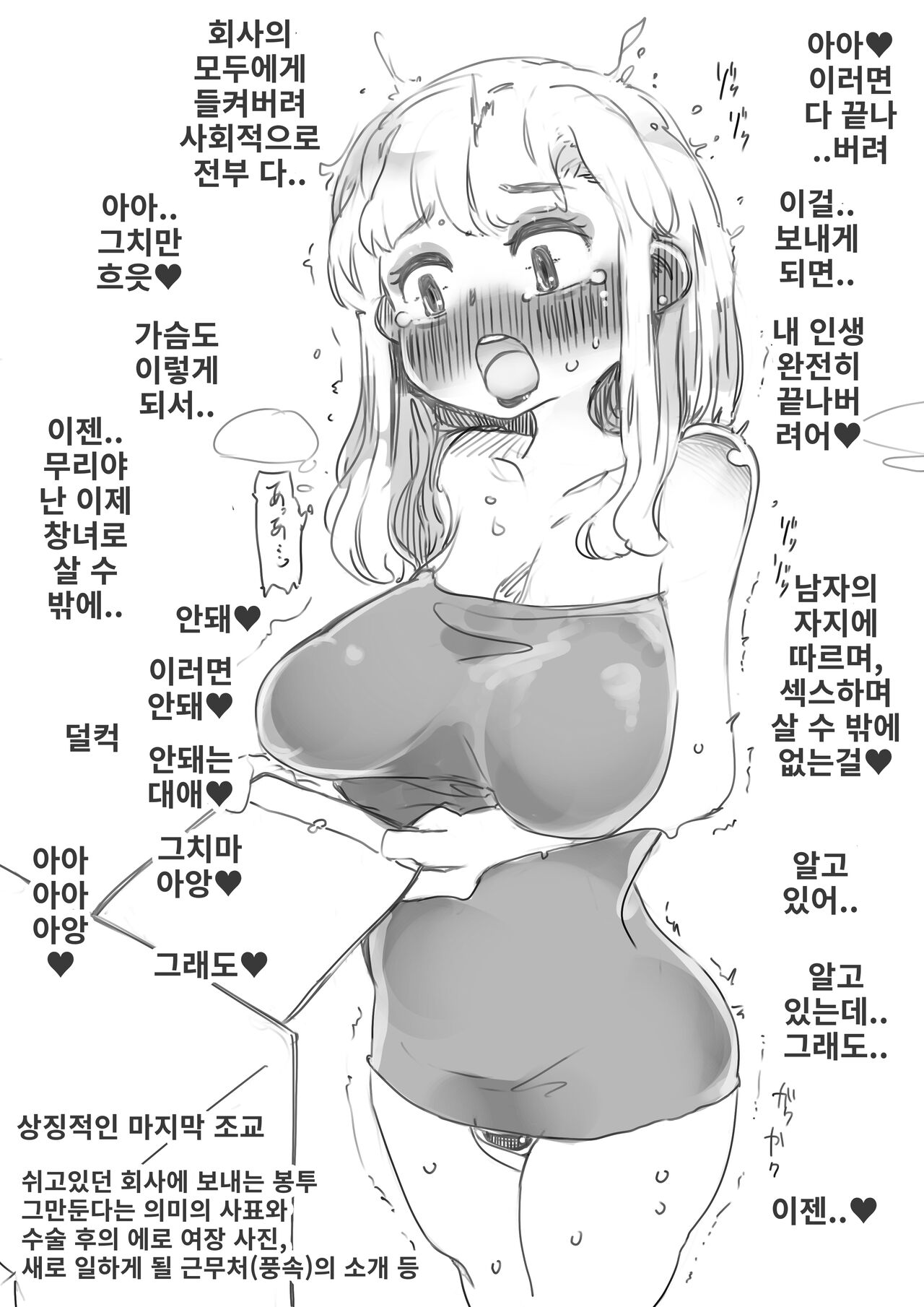 Mesu Ochi Maso Shoujou Kiroku Feminized Sissy Karte5 | 암컷 타락 여장 마조 진료 기록 5 page 7 full