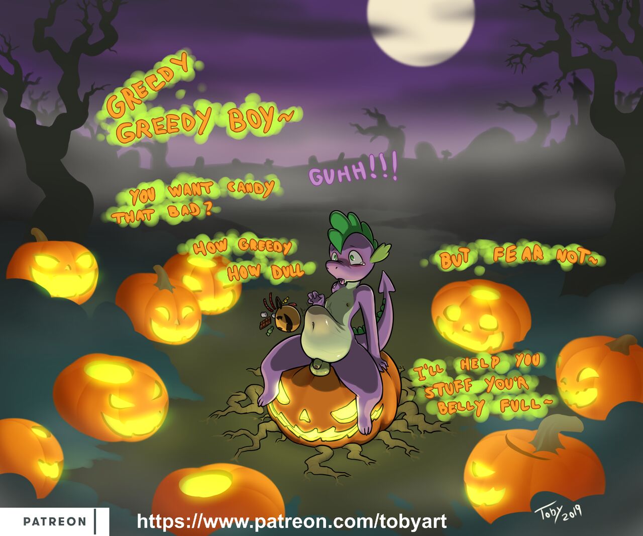 Halloween Spike: Haunted Pumpkin Patch page 2 full