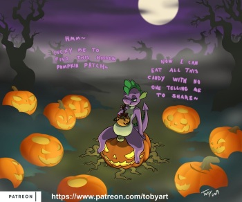 Halloween Spike: Haunted Pumpkin Patch cover