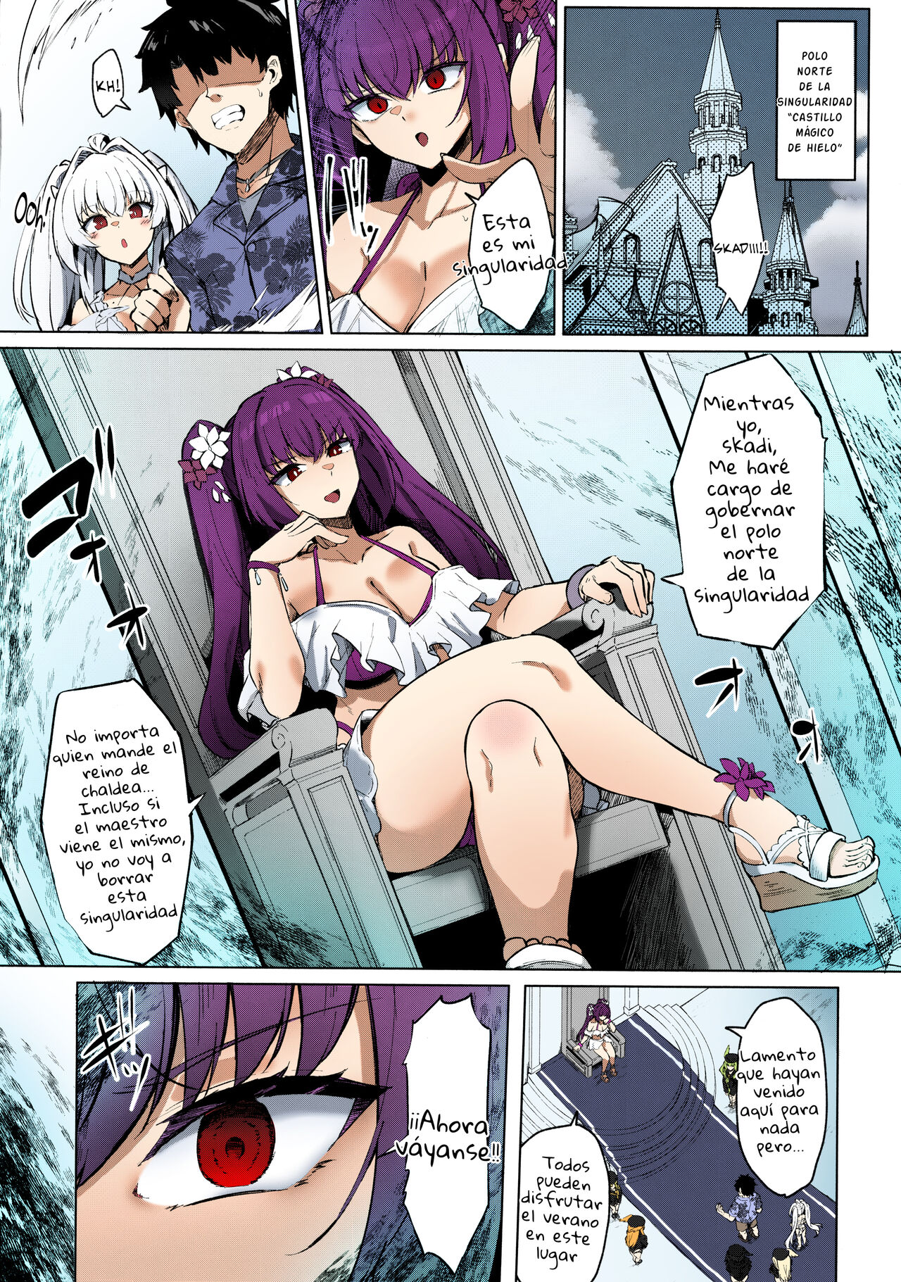 Un manga sobre como proporcionar mana y casarse con la novia Skadi page 4 full
