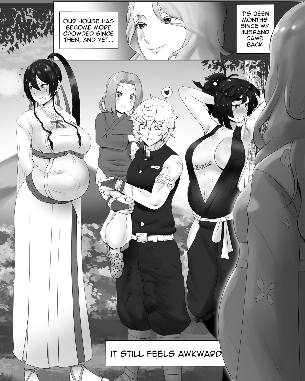 Gabimaru ga Arata na Tsuma-tachi o Te ni Ireru | Gabimaru Getting New Wives page 5 full