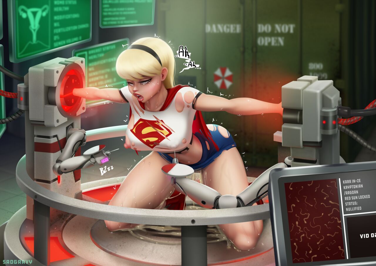 Supergirl X RE4 dog page 9 full