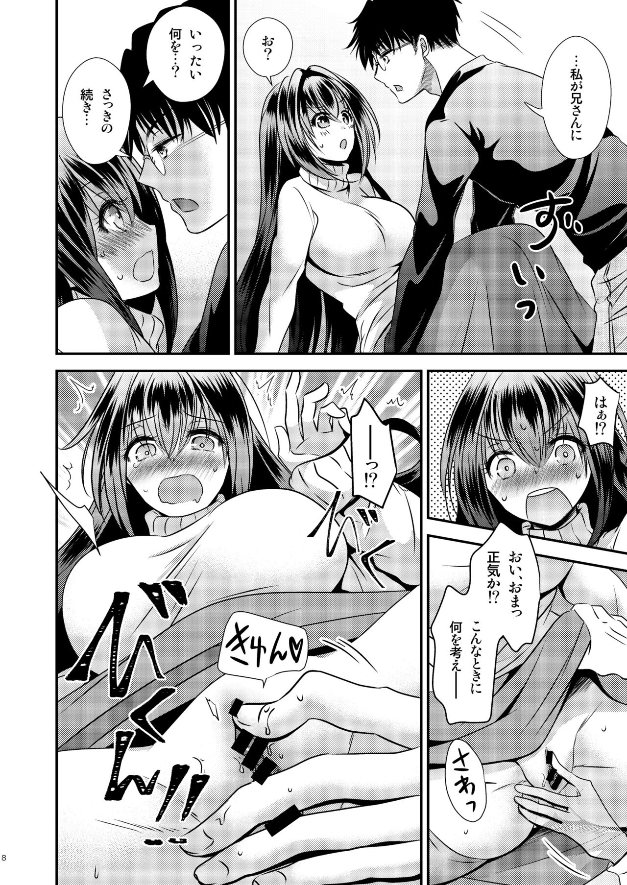 性欲処理に使っていた妹と入れ替わった兄 page 8 full