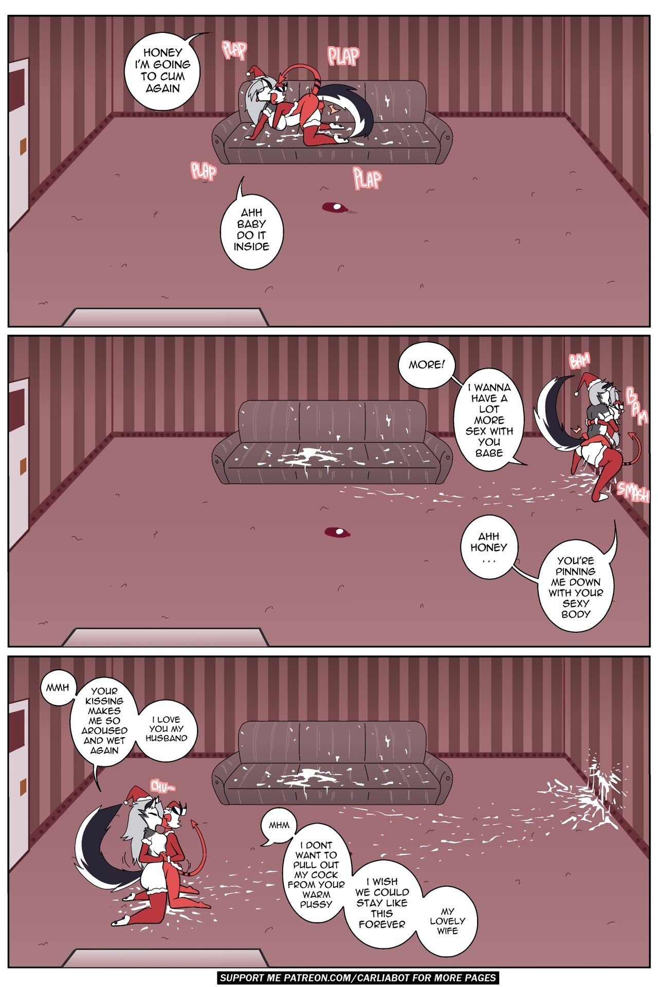 Loona and Moxxie - Christmas hangover page 9 full