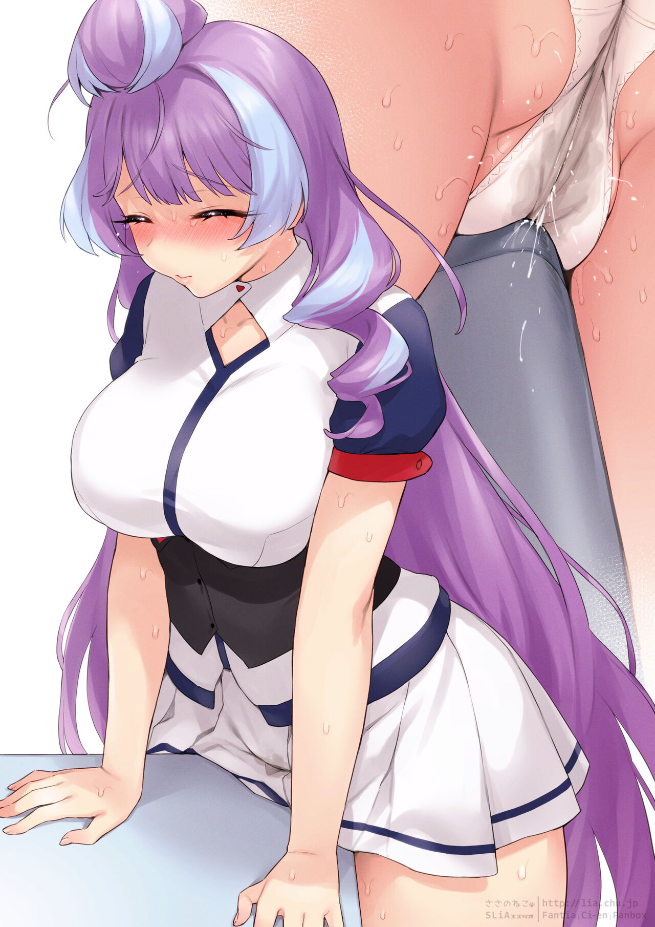 Kadoona Shiteru Mikumo-chan | Mikumo-chan masturbating with a table corner page 9 full