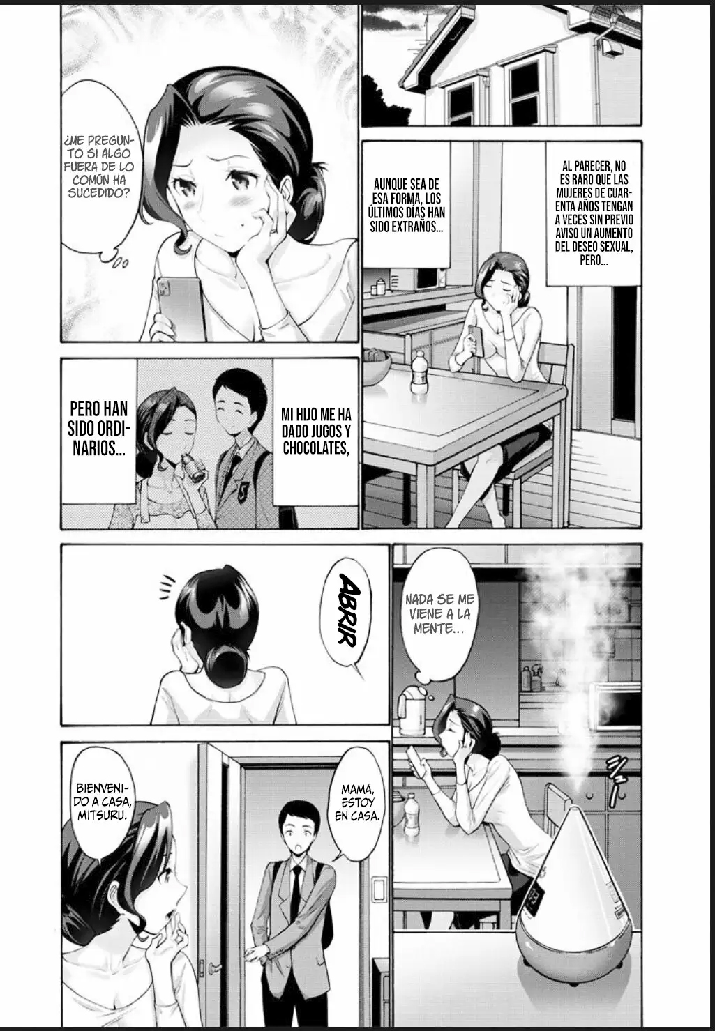 Haha wa Musuko no Chinpo ni Koi o Suru Ch. 5 page 3 full