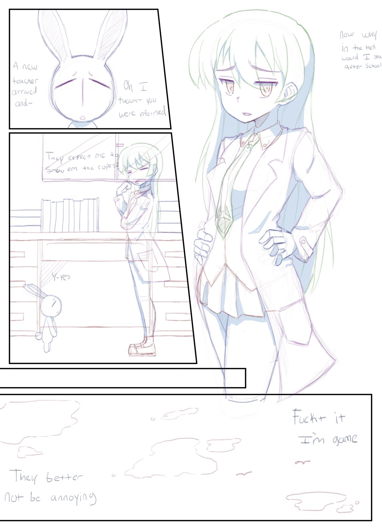 Rebecca's New Co-Worker page 8 full