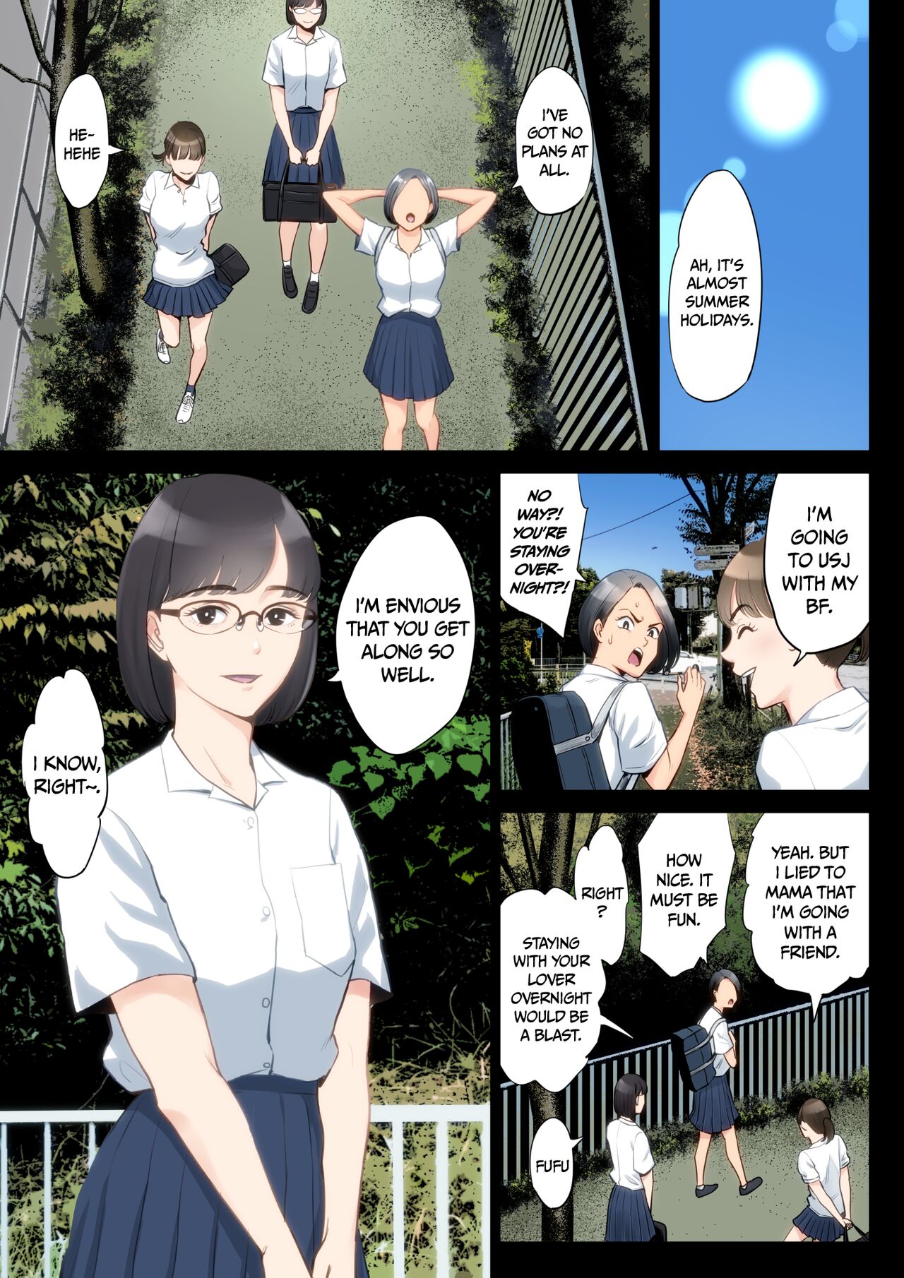 Watashi, Oji, Haha. page 2 full