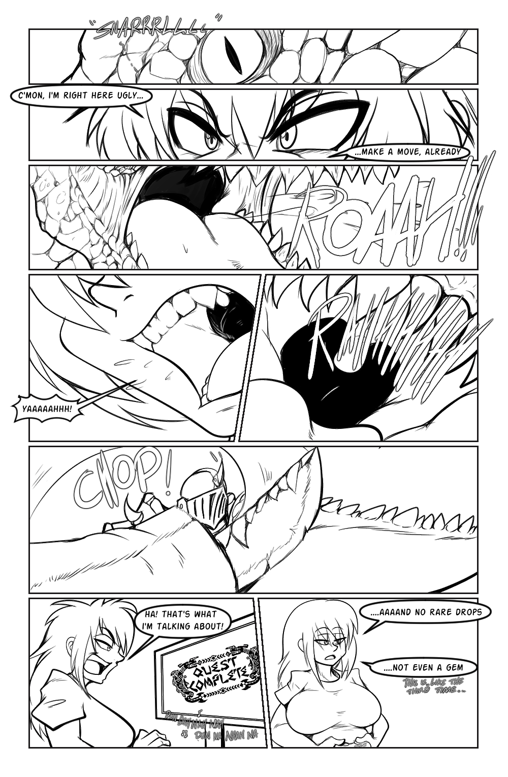 Monster hunting - page 1 full