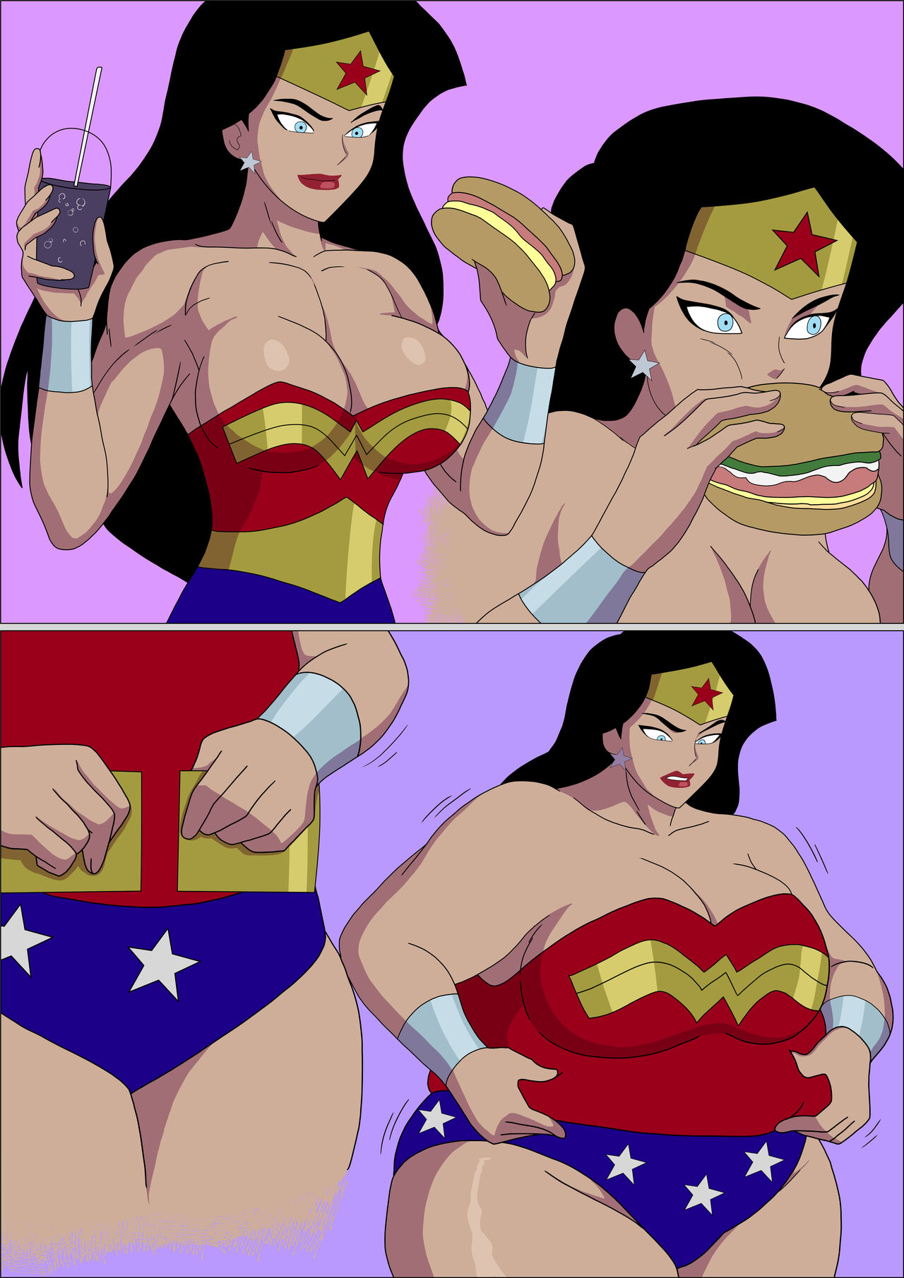 Wonder Woman Mega Muscle page 1 full