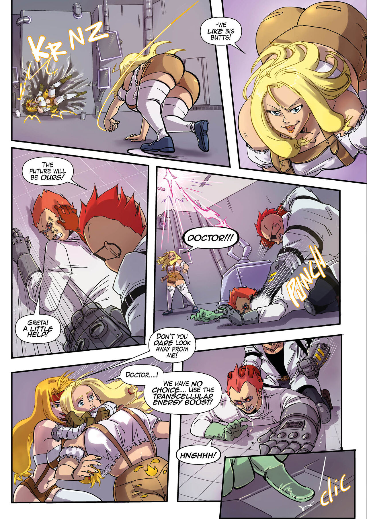 Greta X Dr. Universe Issue 22 page 3 full