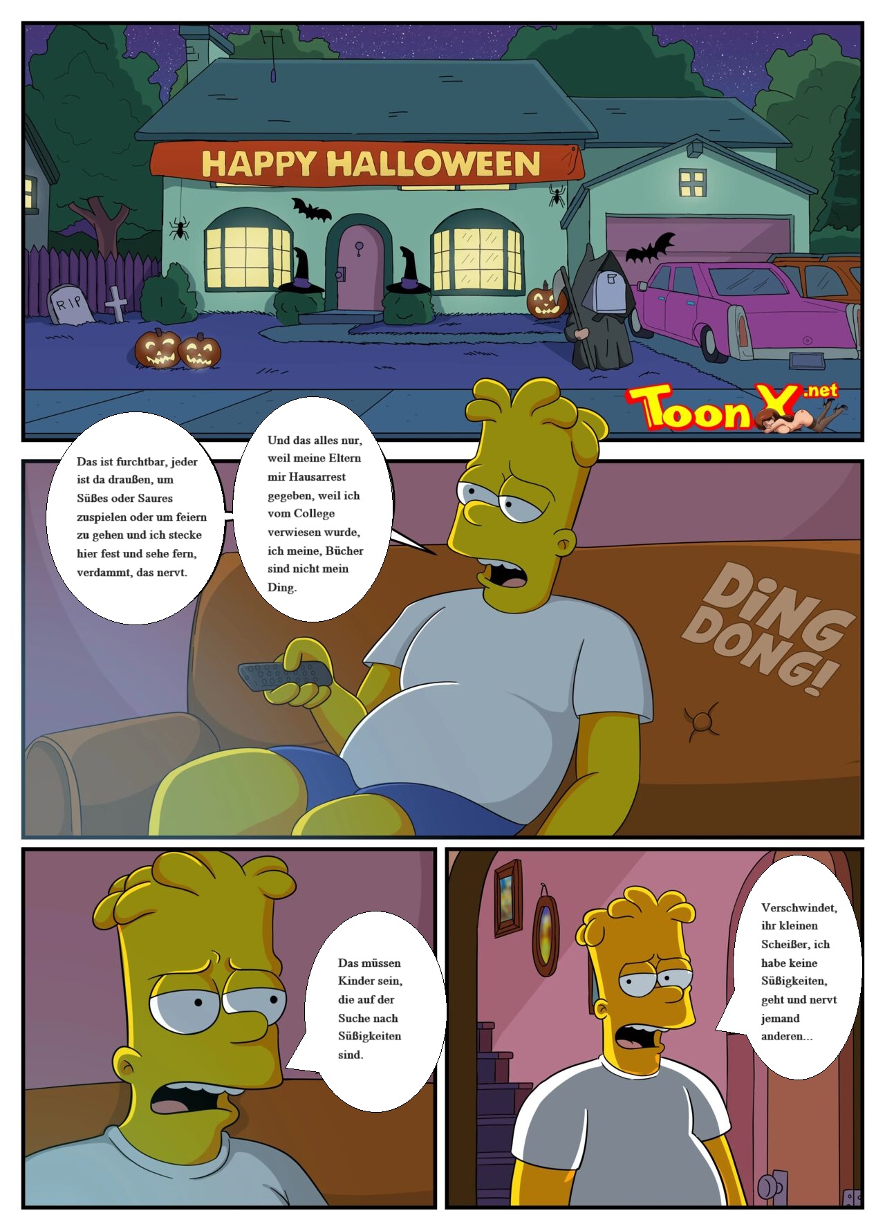 The Yellow Fantasy 5 Halloween Special Sherry &amp; Terry page 2 full