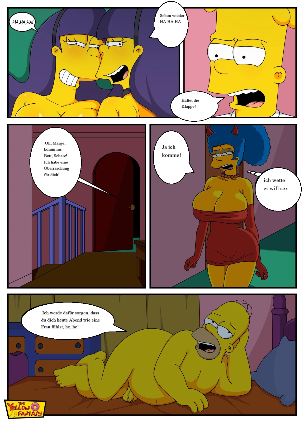 The Yellow Fantasy 5 Halloween Special Sherry &amp; Terry page 8 full