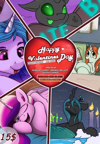 Happy Valentines Day Vorny Content Art pack cover
