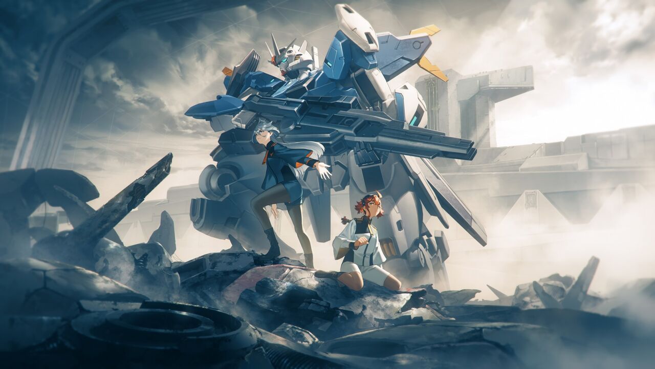 Digital Arts from Mobile Suit Gundam The Witch from Mercury Artworks page 3 full