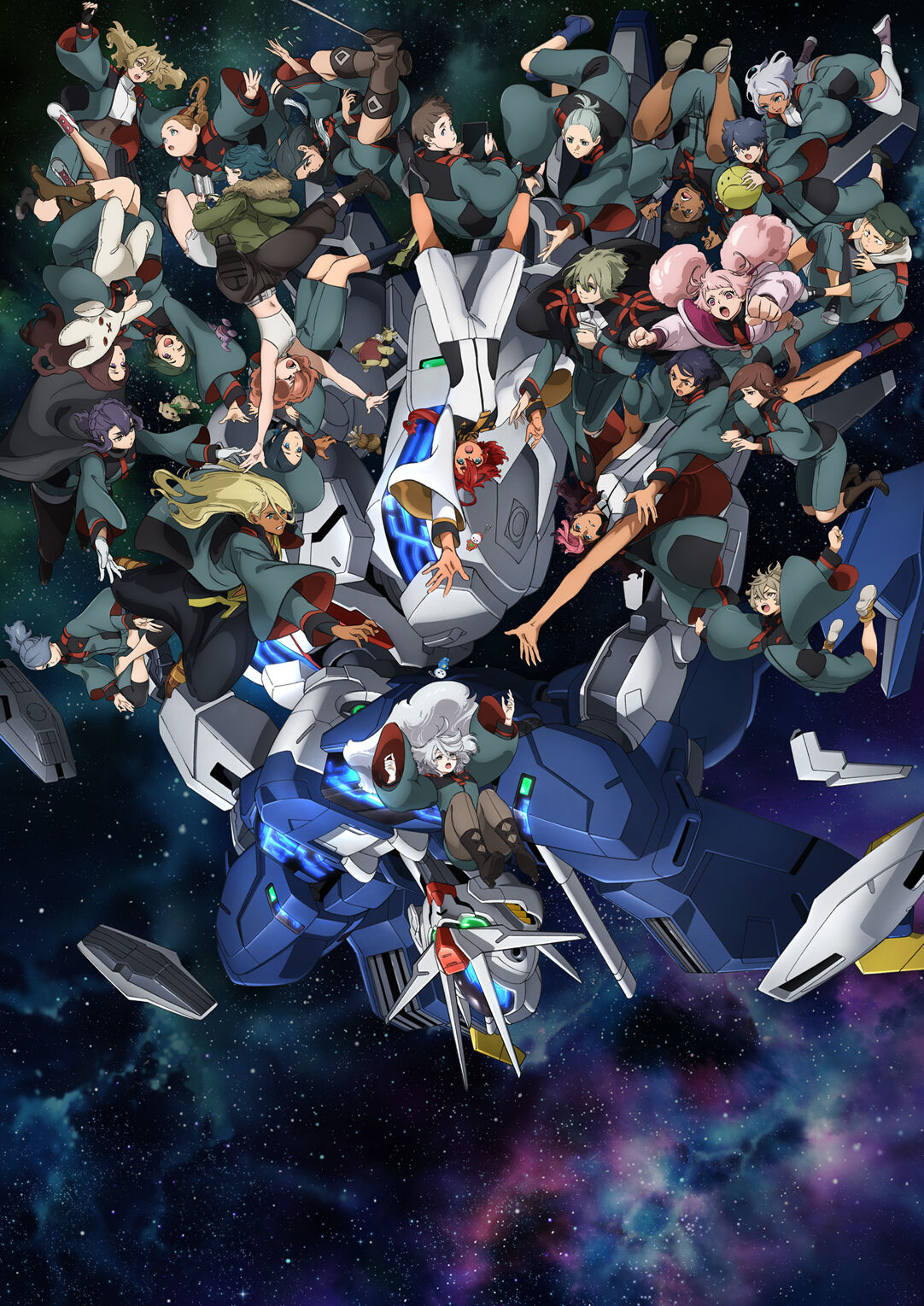 Digital Arts from Mobile Suit Gundam The Witch from Mercury Artworks page 6 full