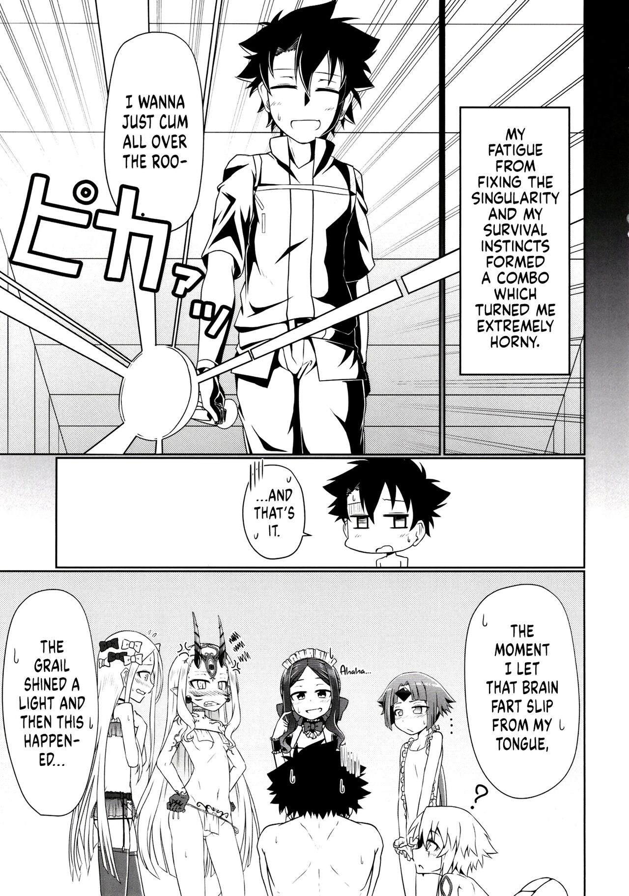 Lolikko Servant-tachi  to Ecchi na Kakko de Ecchicchi | Sexy Sexy Time with Sexy Looking Loli Servants page 5 full