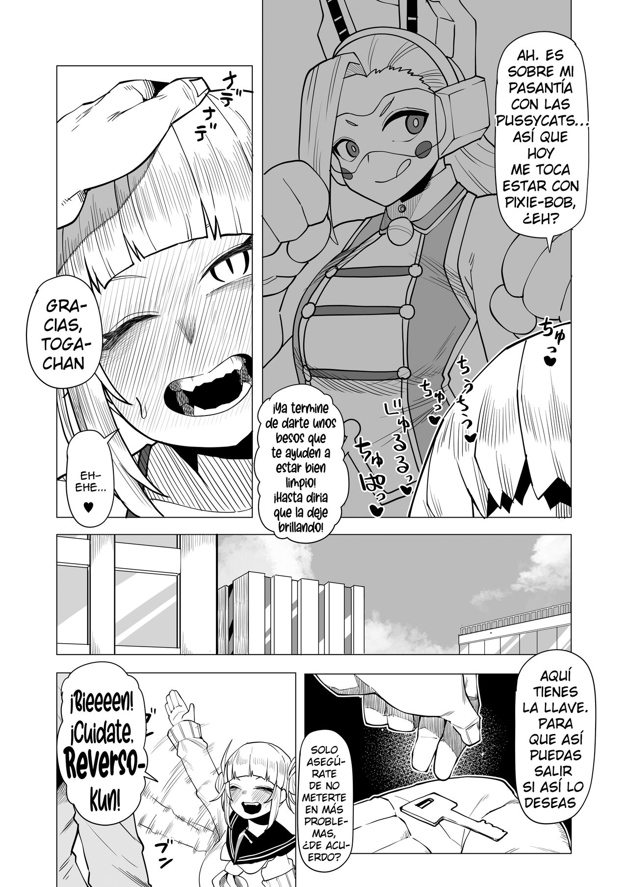 Teisou Gyakuten Butsu ~Pixie-Bob no Baai~ | Academia de Héroes &amp; una Moralidad Invertida 11: ~Pixie-Bob~ page 2 full