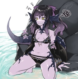 自キャラのえろ絵差分