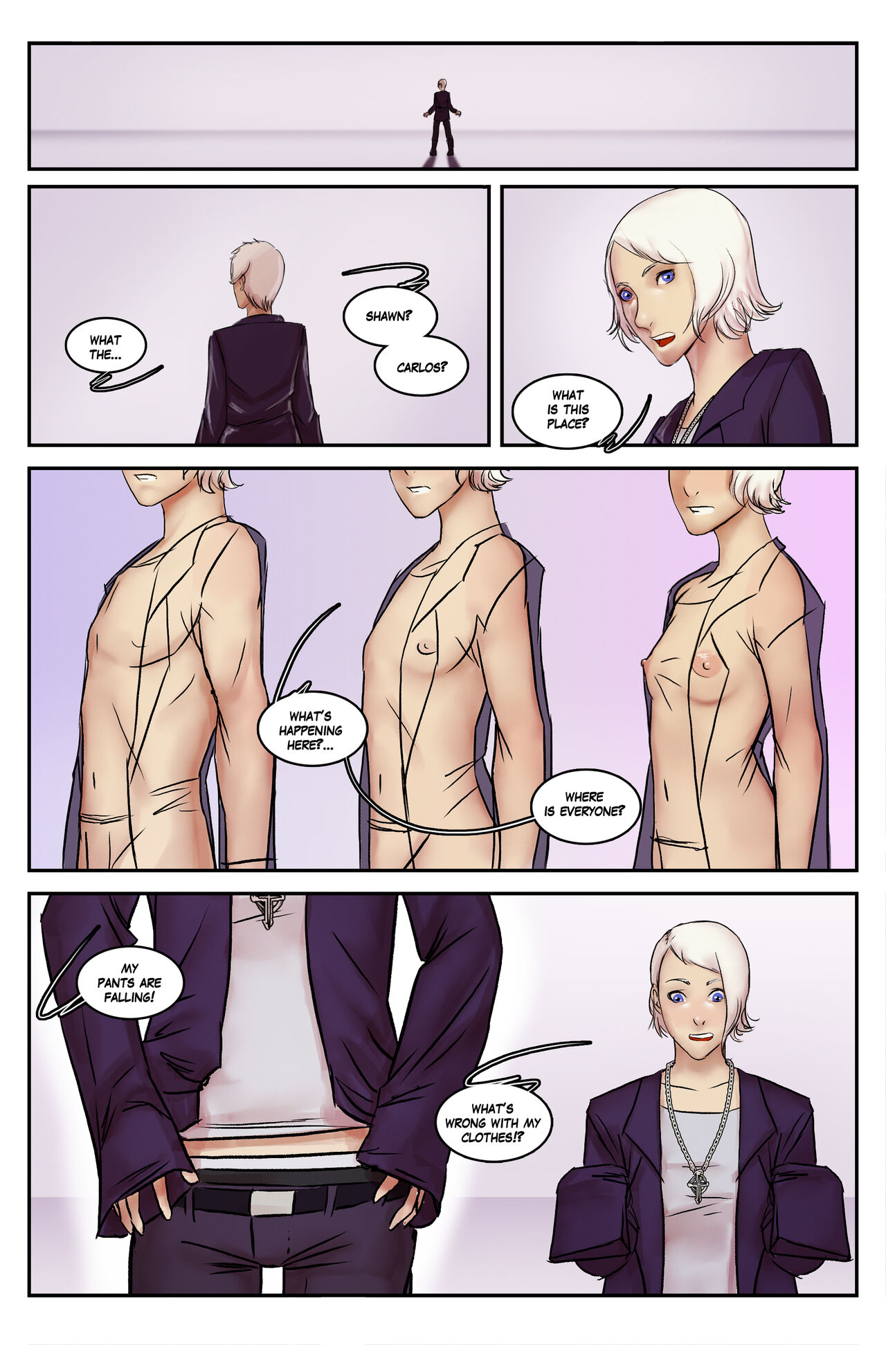 The Zone of Absolute Transformation: Happy Three Friends page 4 full