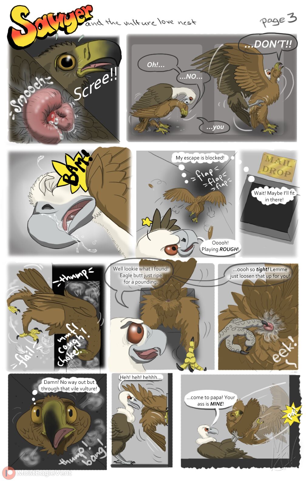 Sawyer and the Vulture Love Nest page 3 full