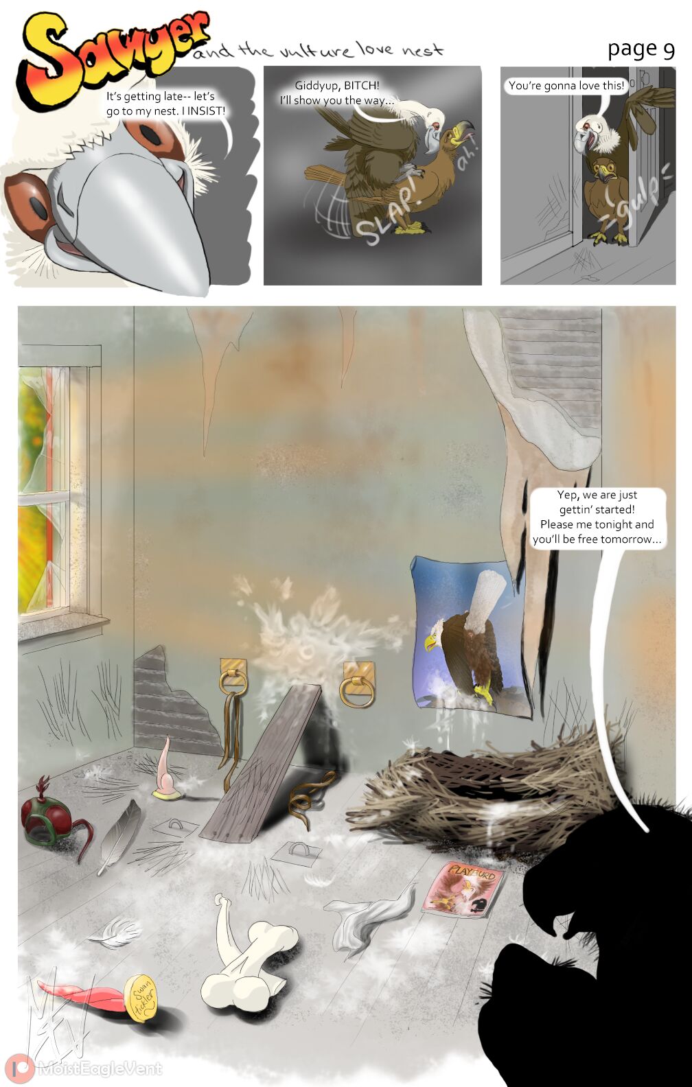 Sawyer and the Vulture Love Nest page 9 full