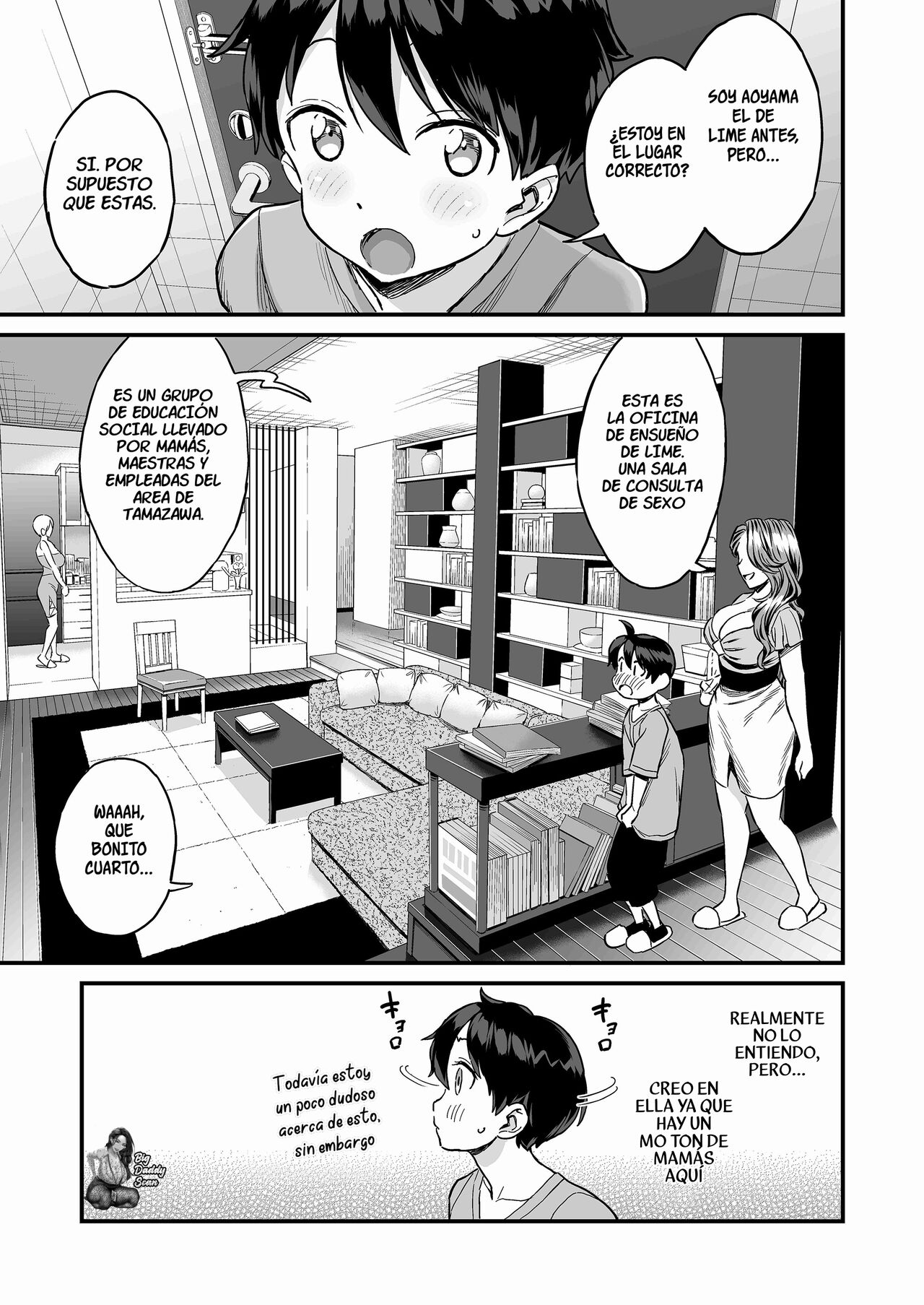 Sei no Soudanshitsu Yume LIME ~Tomodachi no Mama ni Ochinchin o Mite Moratta~ page 4 full