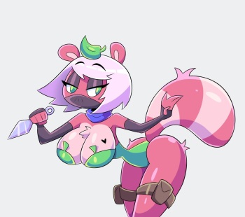 Strawberry the Tanuki cover