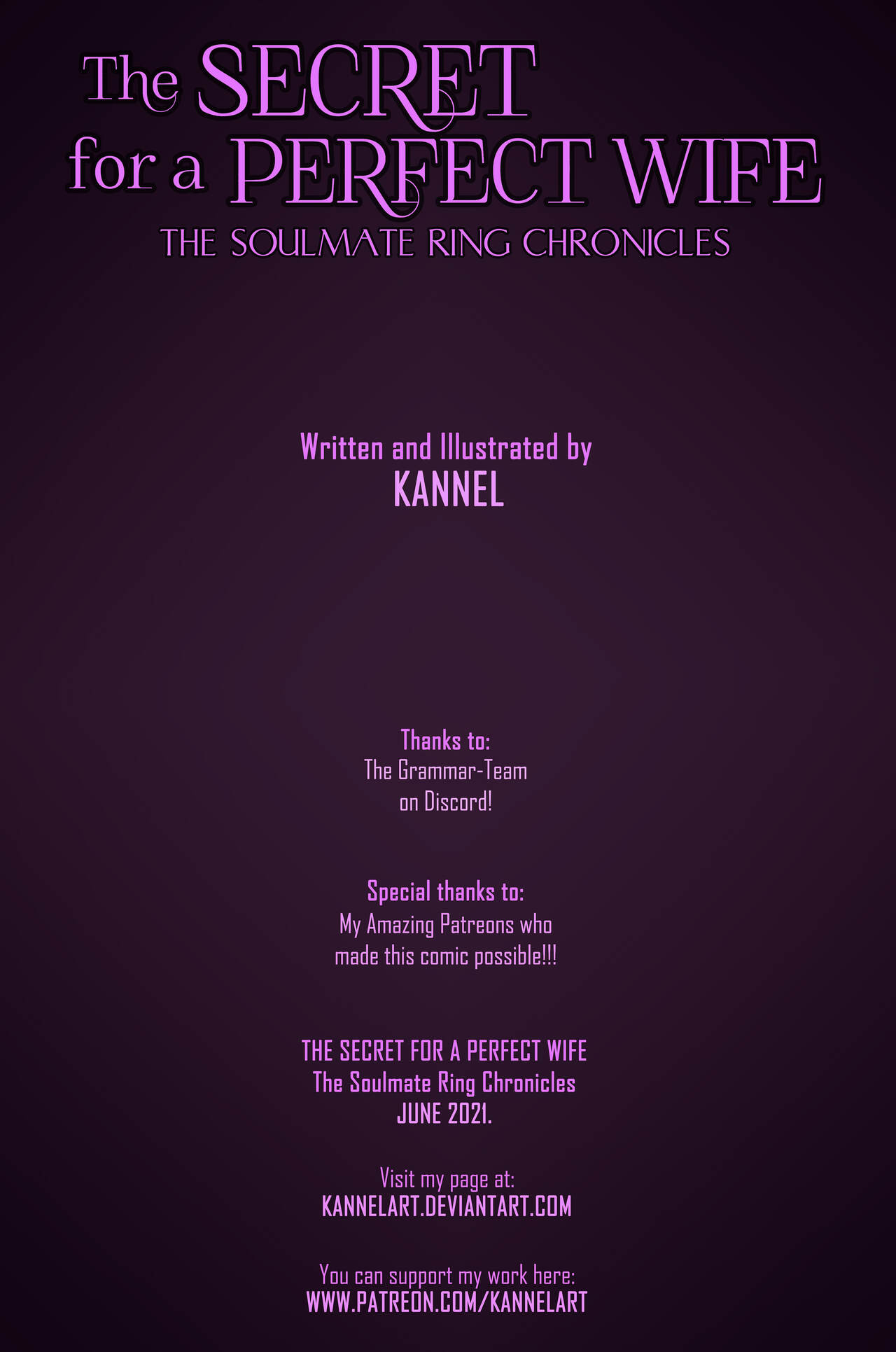 The Soulmate Ring Chronicles: The Secret for a Perfect Wife page 2 full