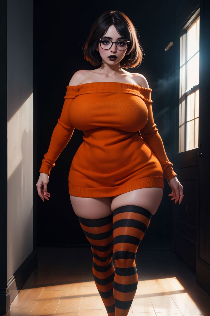 goth velma dinkley #2 ai generated page 8 full