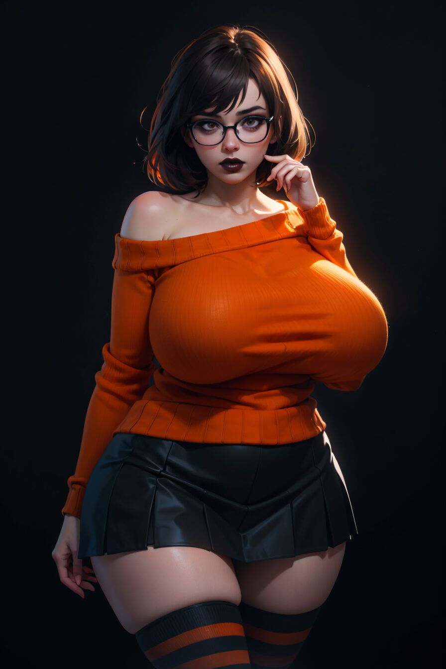goth velma dinkley #2 ai generated page 9 full