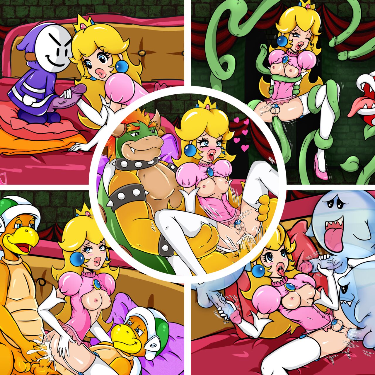 Princess Peach comic page 1 full