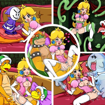 Princess Peach comic cover