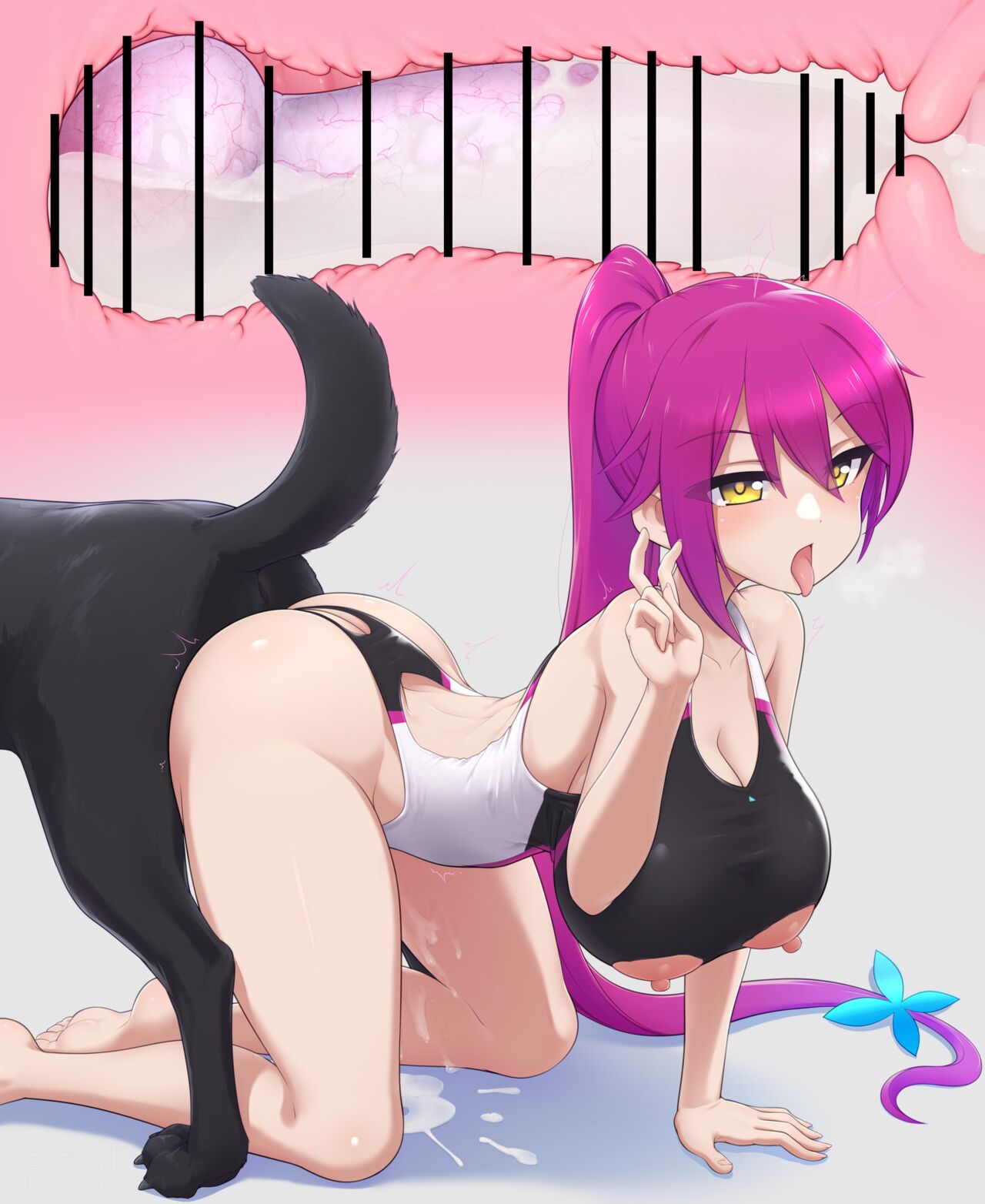 オリキャラちゃん犬姦 page 10 full