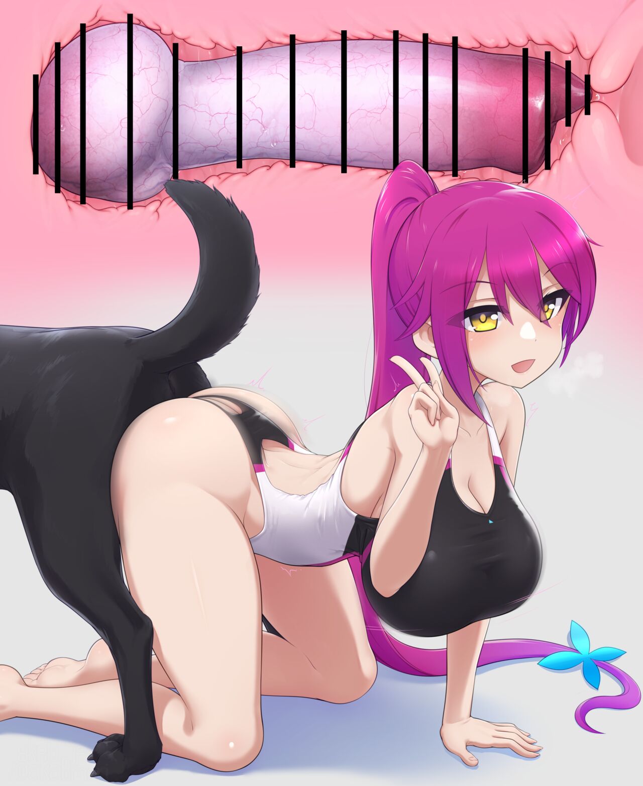 オリキャラちゃん犬姦 page 3 full