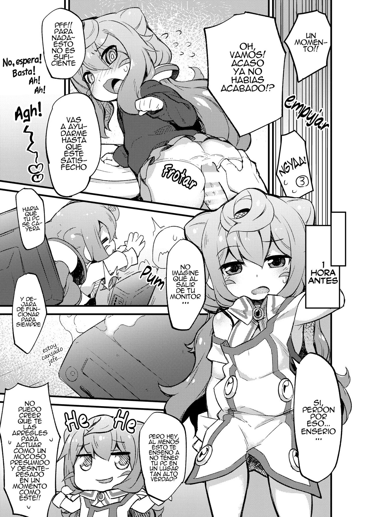3-gou-kun to Hitasura Cosplay Sex suru Hon page 4 full