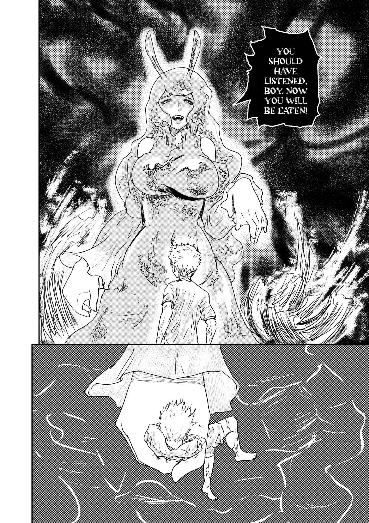 Mikane and the Sea Woman Vore Doujin page 2 full