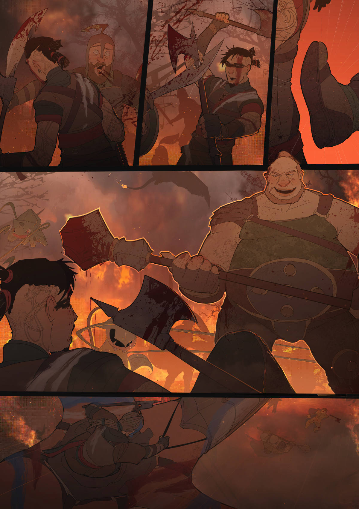Tribal Embers Pokémon Vikings page 2 full