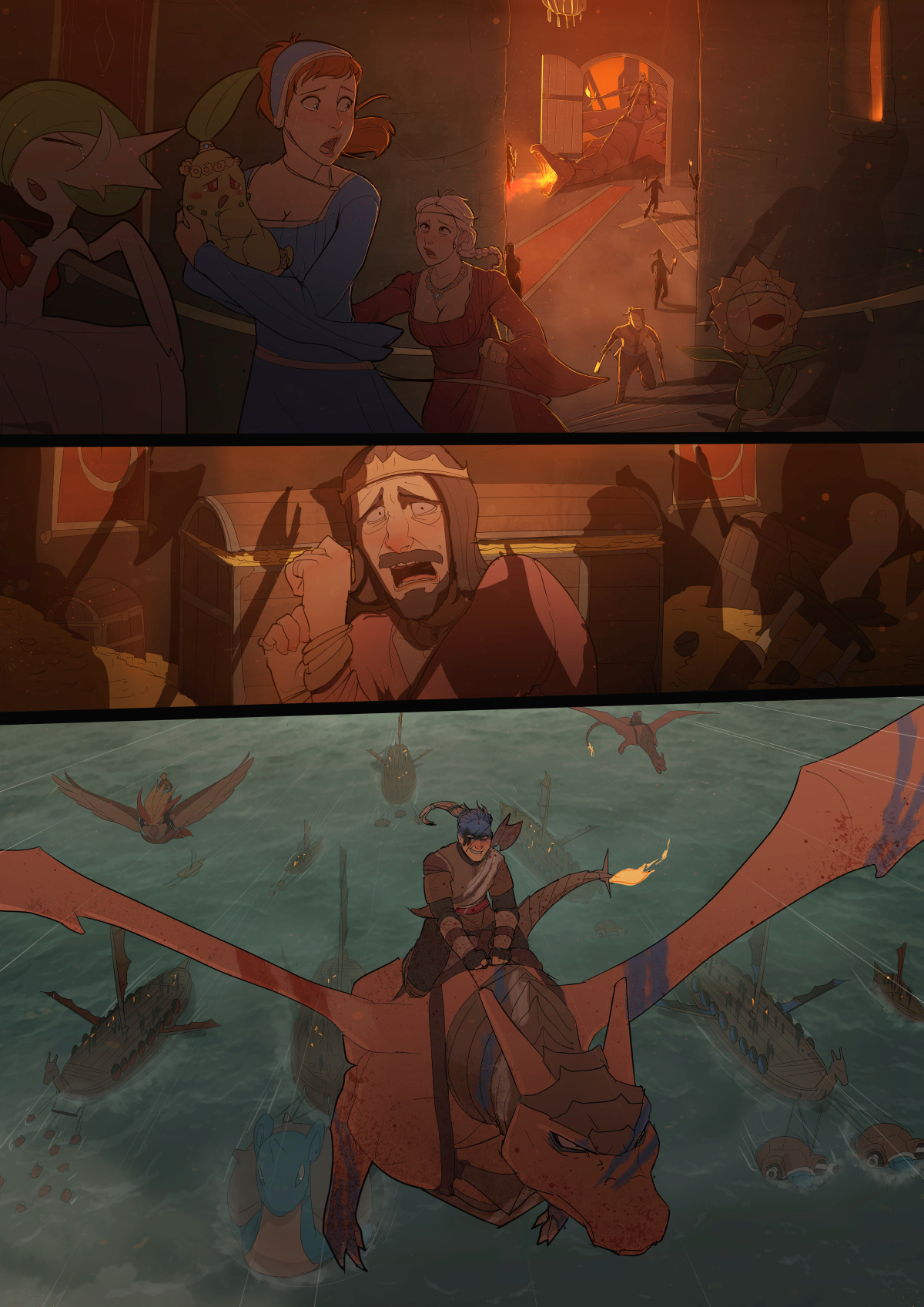 Tribal Embers Pokémon Vikings page 4 full