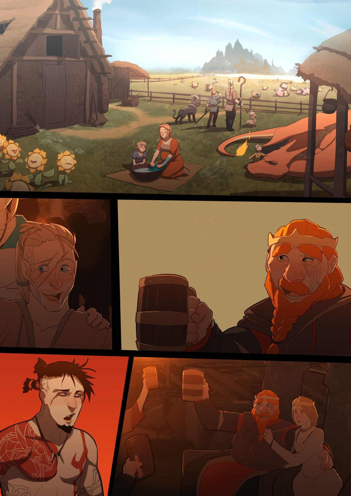 Tribal Embers Pokémon Vikings page 7 full