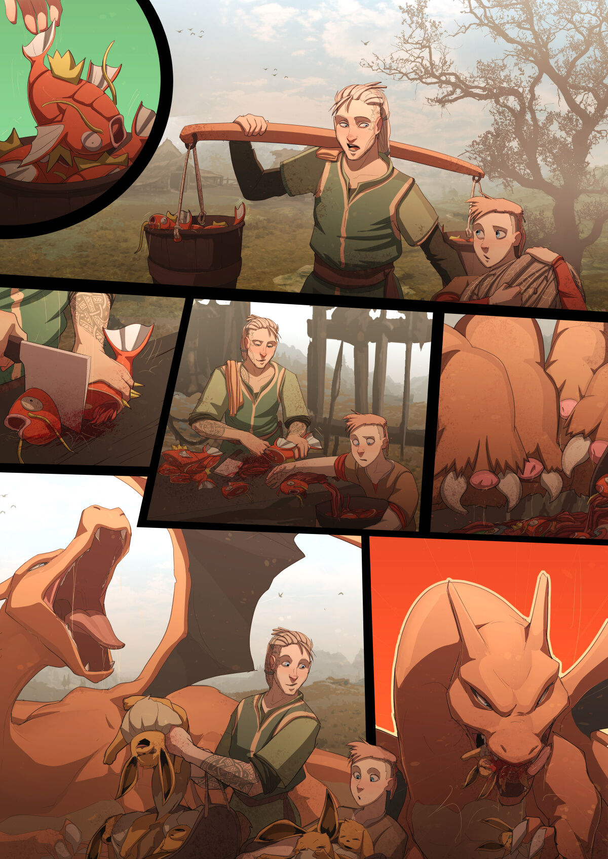 Tribal Embers Pokémon Vikings page 8 full