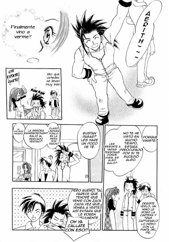 Final Fantasy VII First Love "Spanish" page 10 full